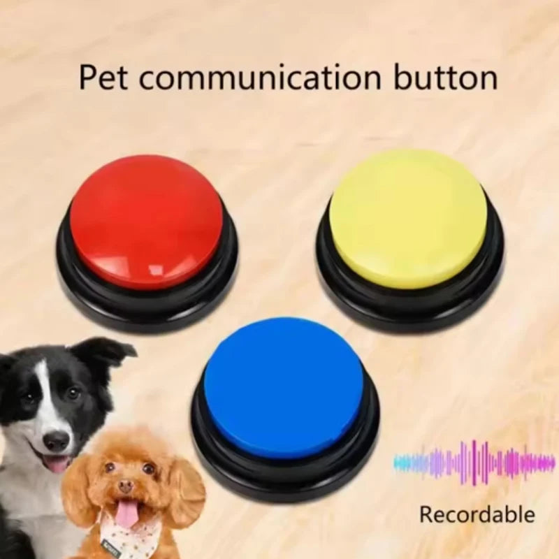 Recordable Talking Pet Button for Dogs & Cats