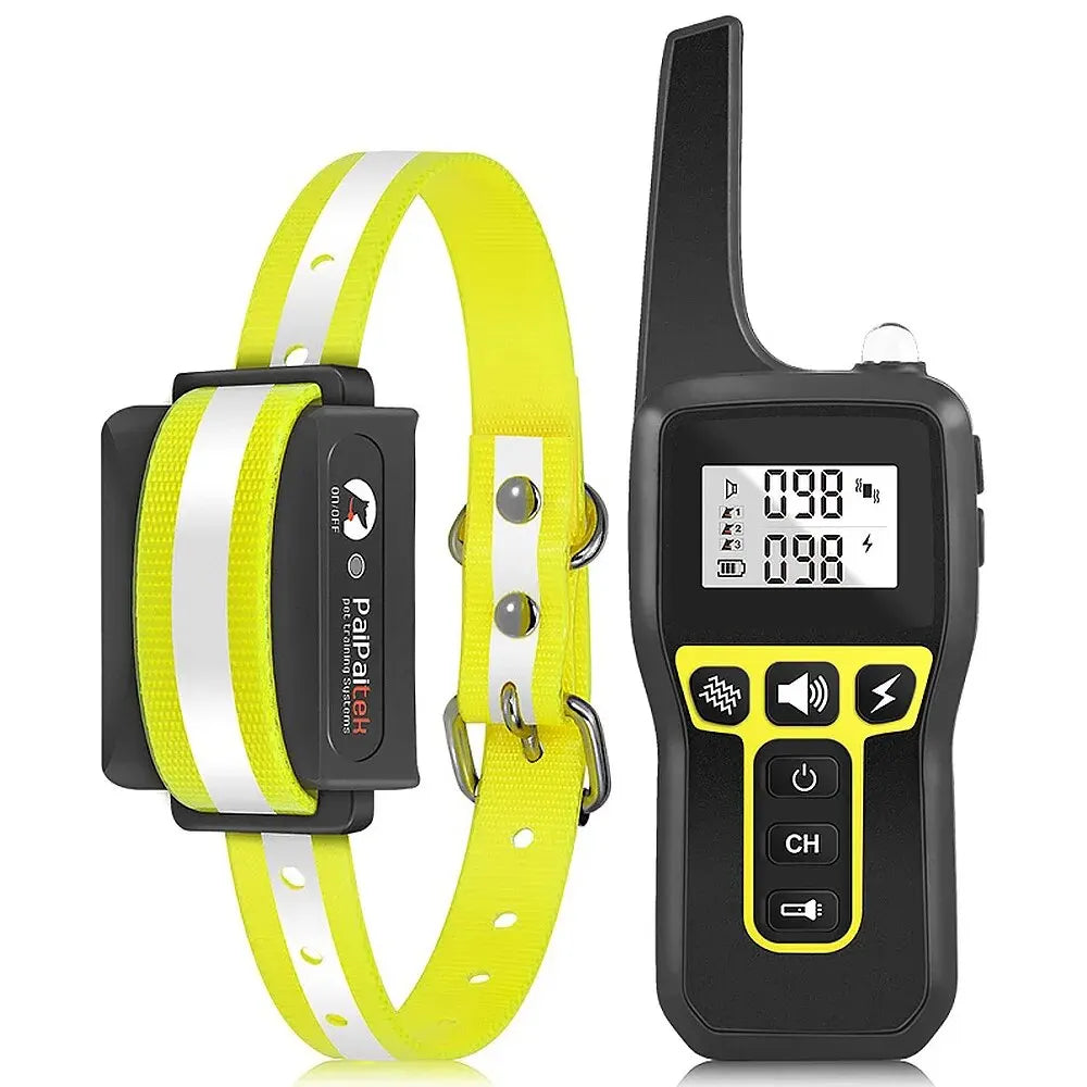 Remote Dog Training Collar, 1000m Waterproof Rechargeable
