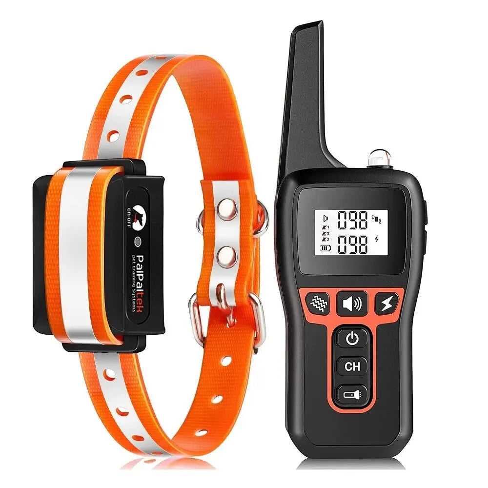 Remote Dog Training Collar, 1000m Waterproof Rechargeable