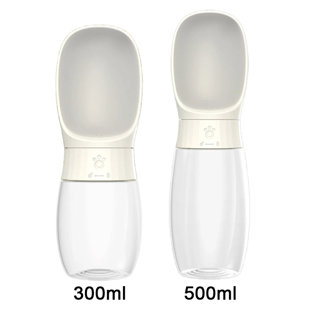 Bouteille d'eau pour grand chien de 500 ml, portable, pour animal de compagnie, pour petits et moyens chiens, chats, voyages en extérieur, tasse à boire pour chiot, fournitures pour carlin