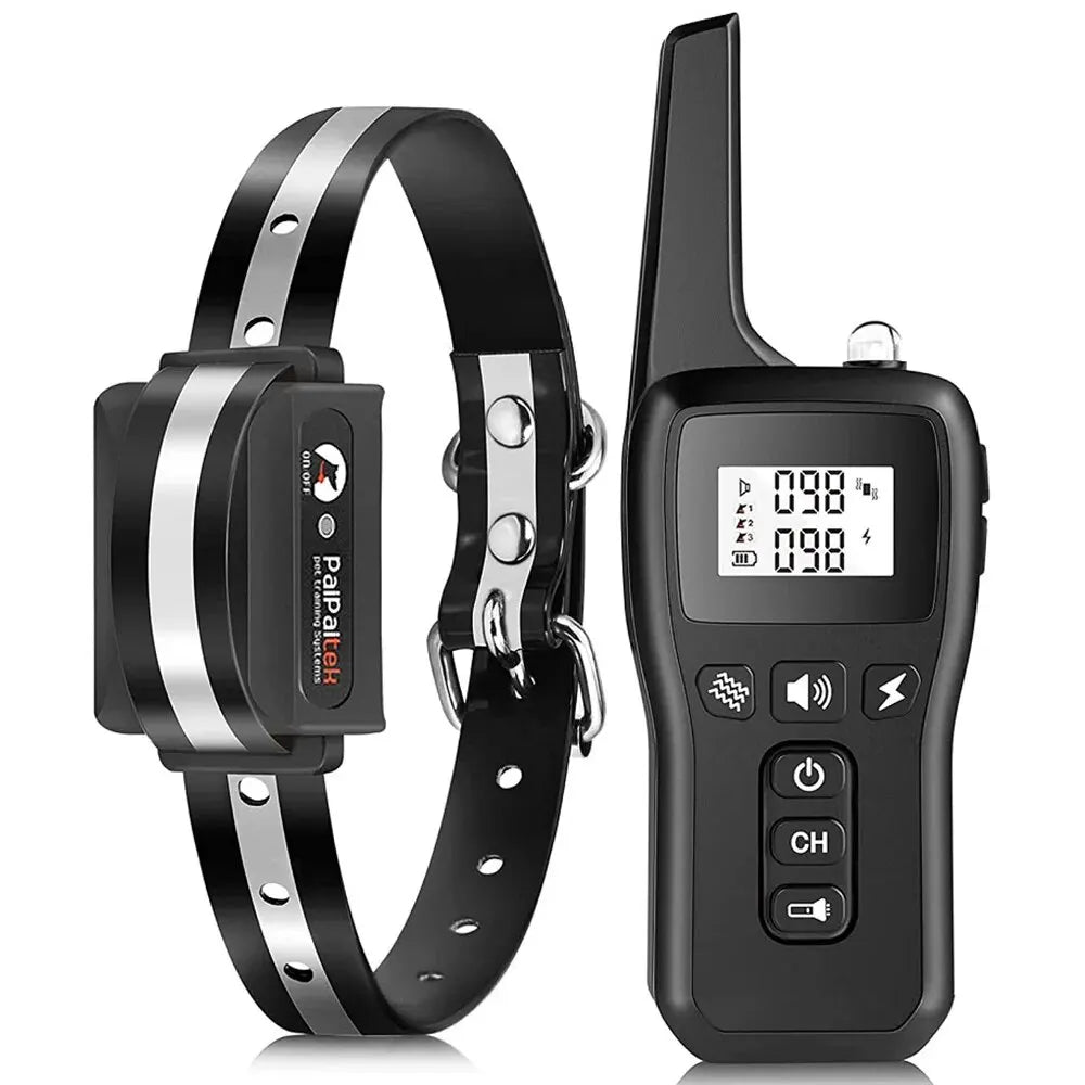 Remote Dog Training Collar, 1000m Waterproof Rechargeable