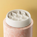Fashion Slow-Feeder Cat Bowl Set: Anti-Splash Dual Dish - Thick PP Plastic for Mess-Free Eating & Choke Prevention