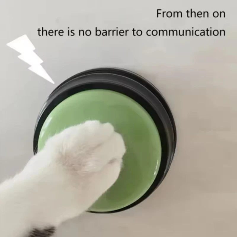 Recordable Talking Pet Button for Dogs & Cats