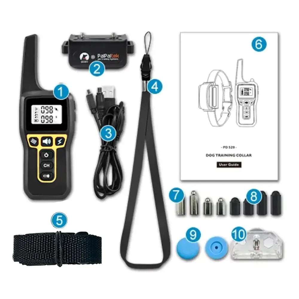 Remote Dog Training Collar, 1000m Waterproof Rechargeable