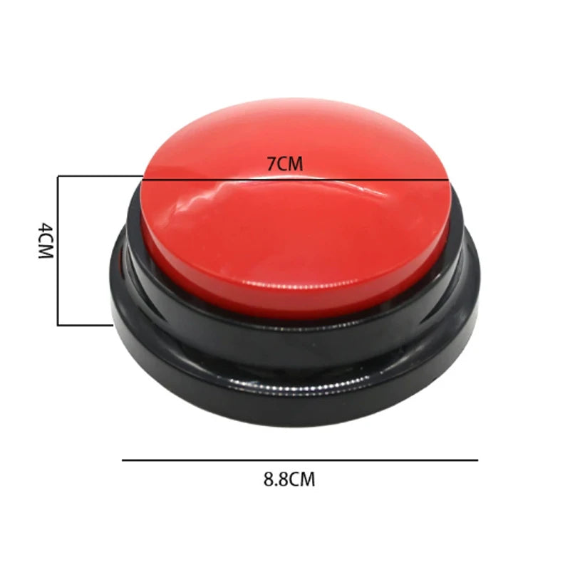 Recordable Talking Pet Button for Dogs & Cats