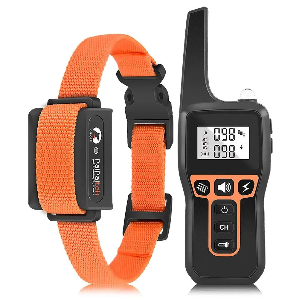 Remote Dog Training Collar, 1000m Waterproof Rechargeable