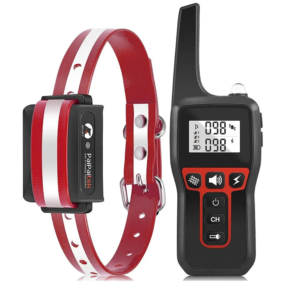 Remote Dog Training Collar, 1000m Waterproof Rechargeable