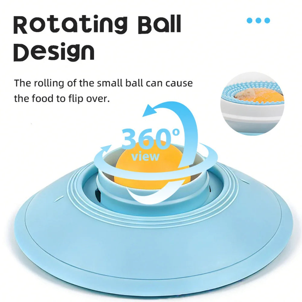 Slow Feeder Food-Dispensing Toy for Dogs & Cats